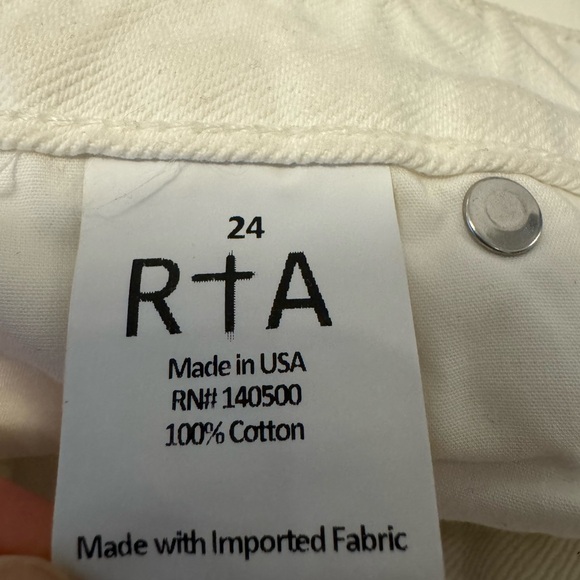 RTA Straight Leg Denim 24 - Picture 9 of 9